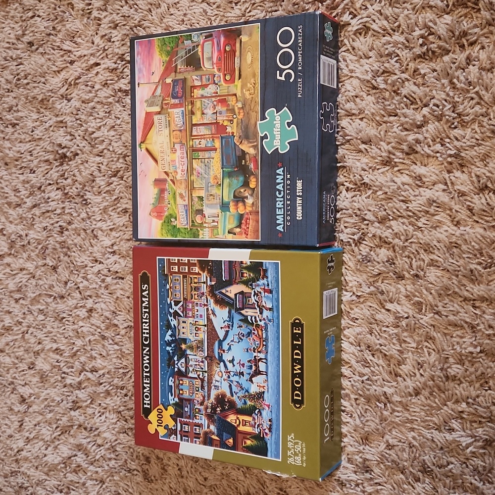 2 Buffalo brand puzzles